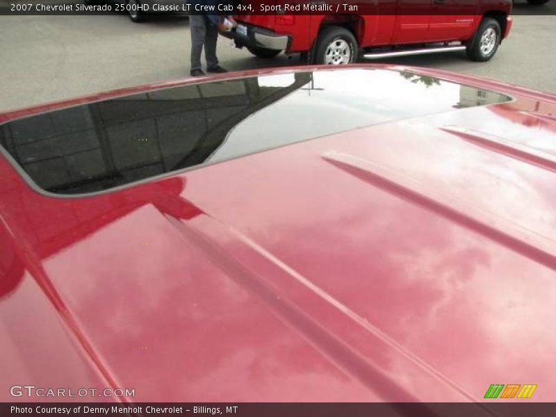 Sport Red Metallic / Tan 2007 Chevrolet Silverado 2500HD Classic LT Crew Cab 4x4