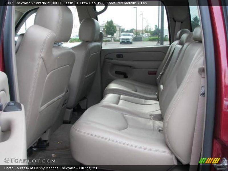 Sport Red Metallic / Tan 2007 Chevrolet Silverado 2500HD Classic LT Crew Cab 4x4