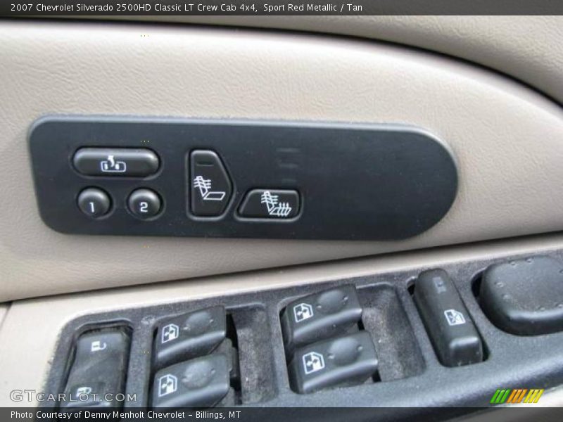 Sport Red Metallic / Tan 2007 Chevrolet Silverado 2500HD Classic LT Crew Cab 4x4