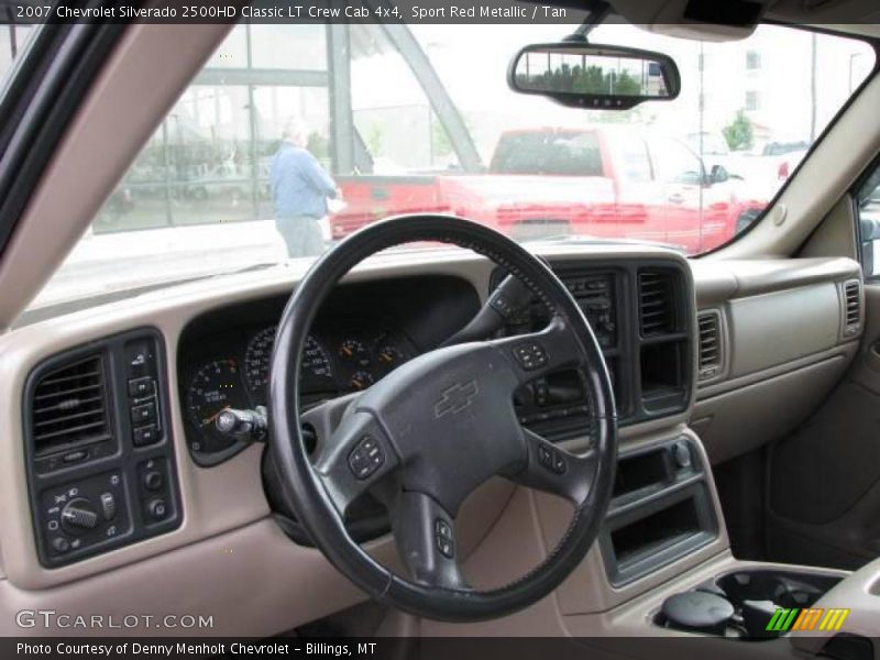 Sport Red Metallic / Tan 2007 Chevrolet Silverado 2500HD Classic LT Crew Cab 4x4
