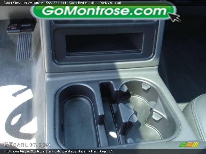 Sport Red Metallic / Dark Charcoal 2004 Chevrolet Avalanche 1500 Z71 4x4