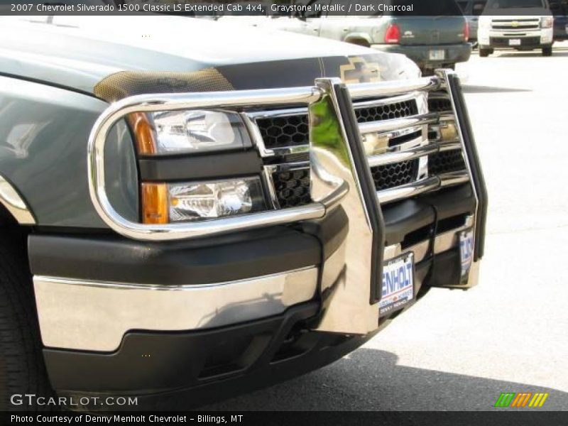 Graystone Metallic / Dark Charcoal 2007 Chevrolet Silverado 1500 Classic LS Extended Cab 4x4