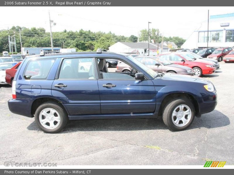 Regal Blue Pearl / Graphite Gray 2006 Subaru Forester 2.5 X