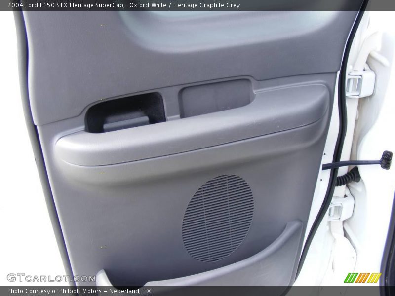 Oxford White / Heritage Graphite Grey 2004 Ford F150 STX Heritage SuperCab