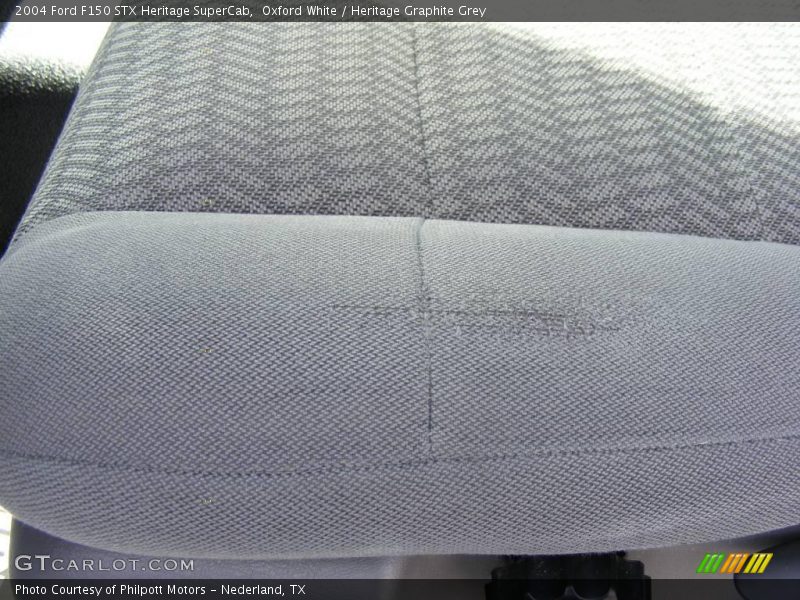 Oxford White / Heritage Graphite Grey 2004 Ford F150 STX Heritage SuperCab