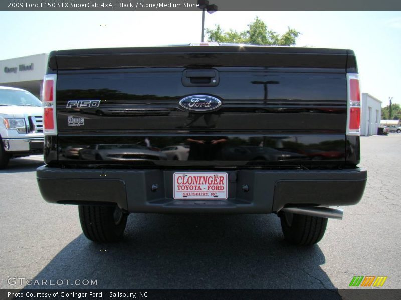 Black / Stone/Medium Stone 2009 Ford F150 STX SuperCab 4x4