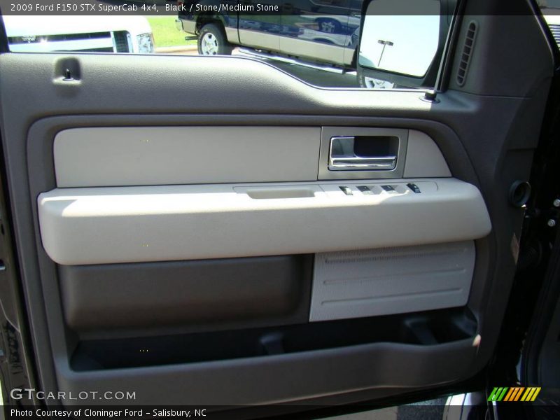 Black / Stone/Medium Stone 2009 Ford F150 STX SuperCab 4x4