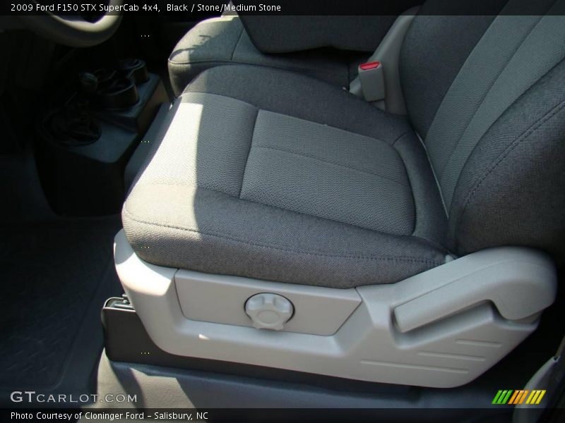 Black / Stone/Medium Stone 2009 Ford F150 STX SuperCab 4x4