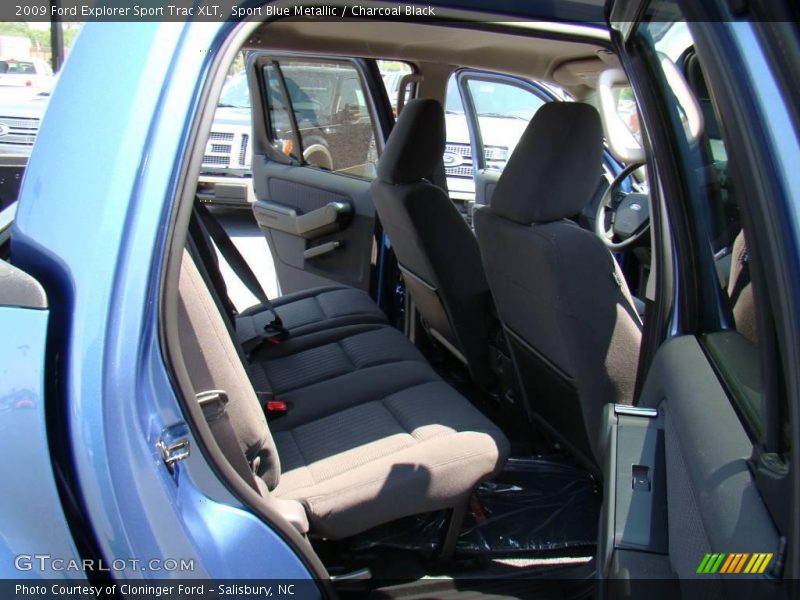 Sport Blue Metallic / Charcoal Black 2009 Ford Explorer Sport Trac XLT