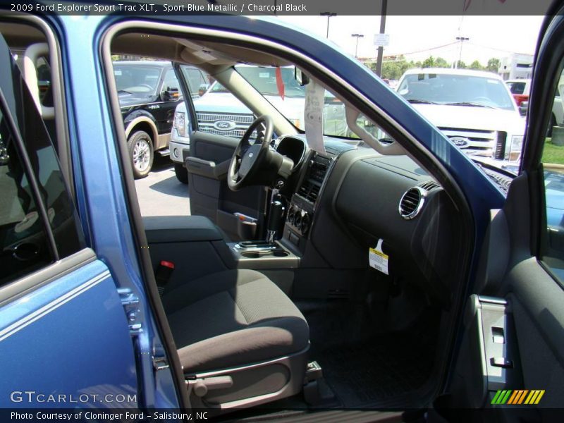 Sport Blue Metallic / Charcoal Black 2009 Ford Explorer Sport Trac XLT