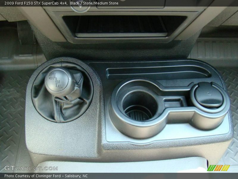 Black / Stone/Medium Stone 2009 Ford F150 STX SuperCab 4x4