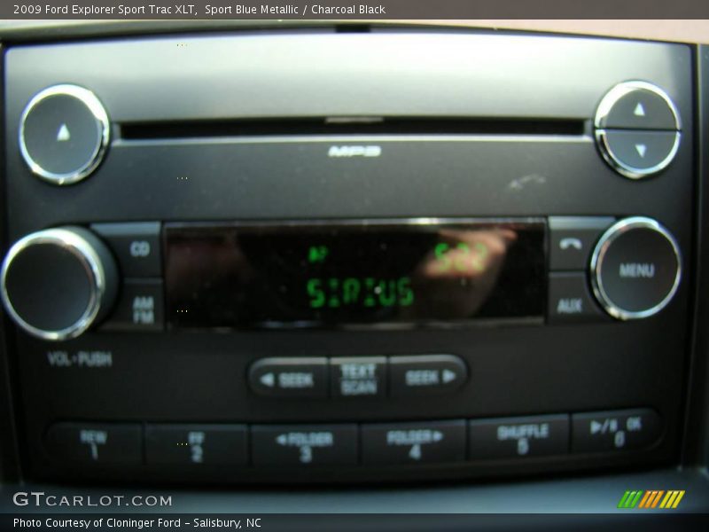 Sport Blue Metallic / Charcoal Black 2009 Ford Explorer Sport Trac XLT