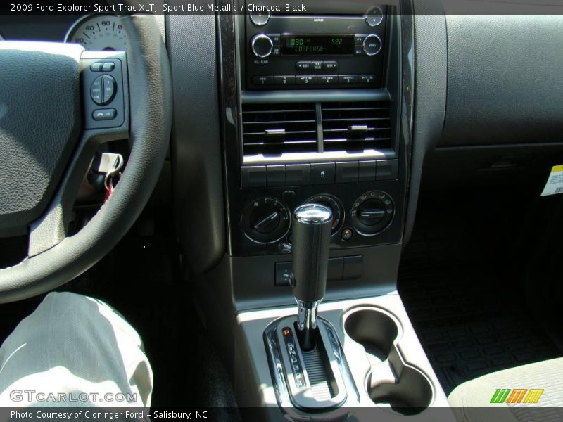 Sport Blue Metallic / Charcoal Black 2009 Ford Explorer Sport Trac XLT
