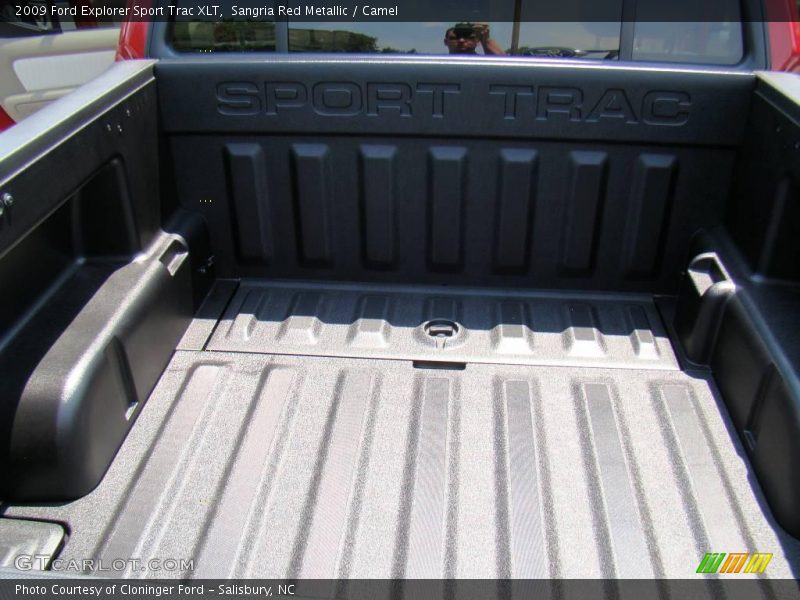 Sangria Red Metallic / Camel 2009 Ford Explorer Sport Trac XLT