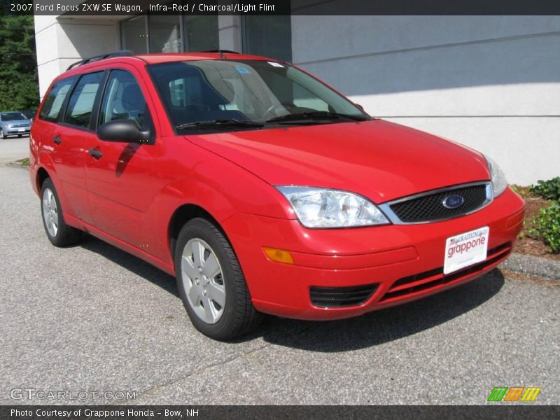 Infra-Red / Charcoal/Light Flint 2007 Ford Focus ZXW SE Wagon