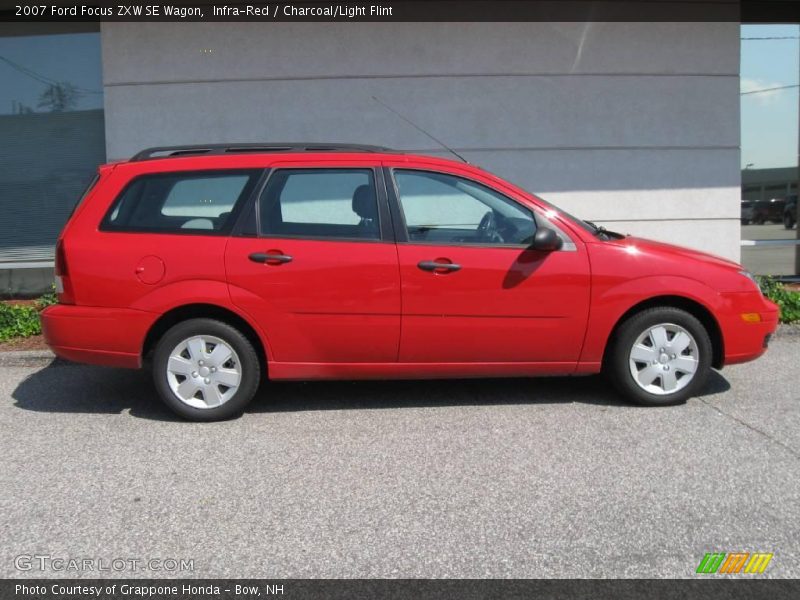 Infra-Red / Charcoal/Light Flint 2007 Ford Focus ZXW SE Wagon