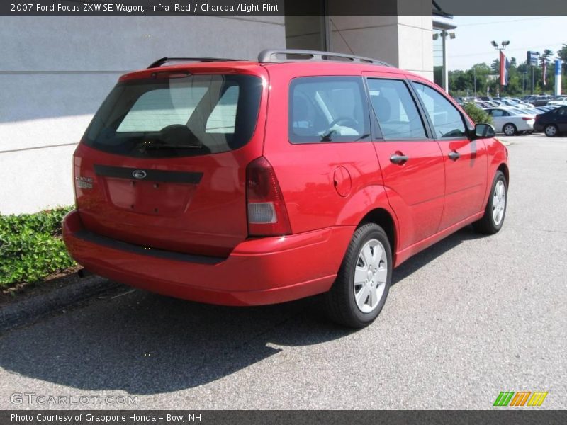 Infra-Red / Charcoal/Light Flint 2007 Ford Focus ZXW SE Wagon