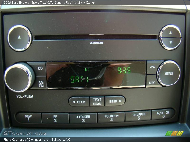 Sangria Red Metallic / Camel 2009 Ford Explorer Sport Trac XLT
