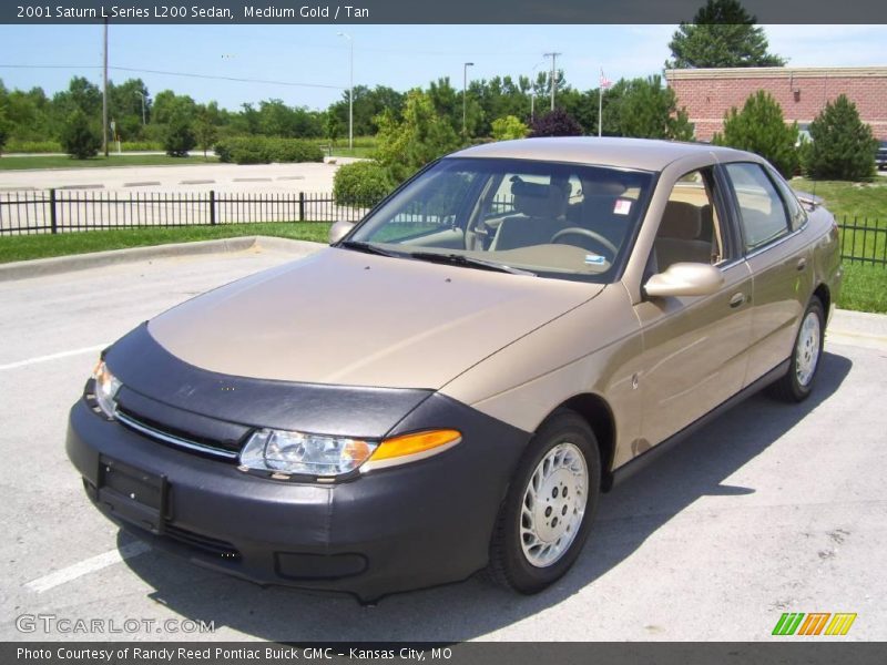 Medium Gold / Tan 2001 Saturn L Series L200 Sedan