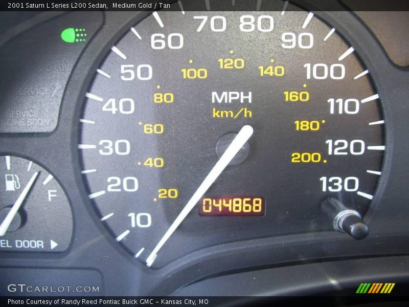 Medium Gold / Tan 2001 Saturn L Series L200 Sedan