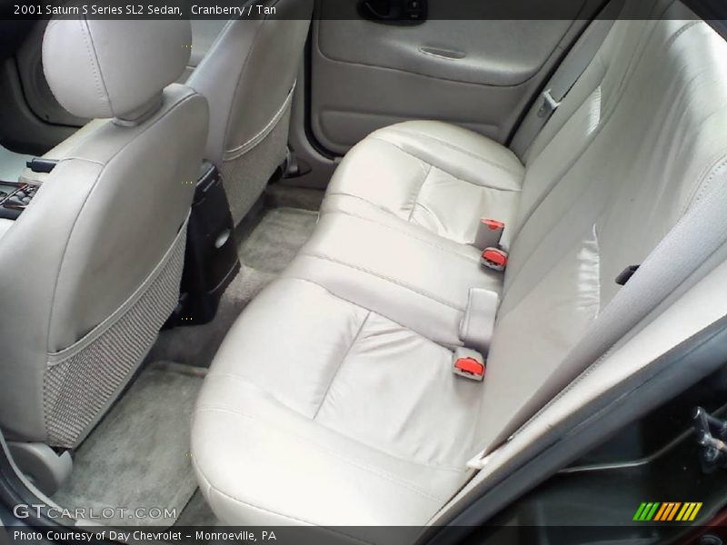 Cranberry / Tan 2001 Saturn S Series SL2 Sedan
