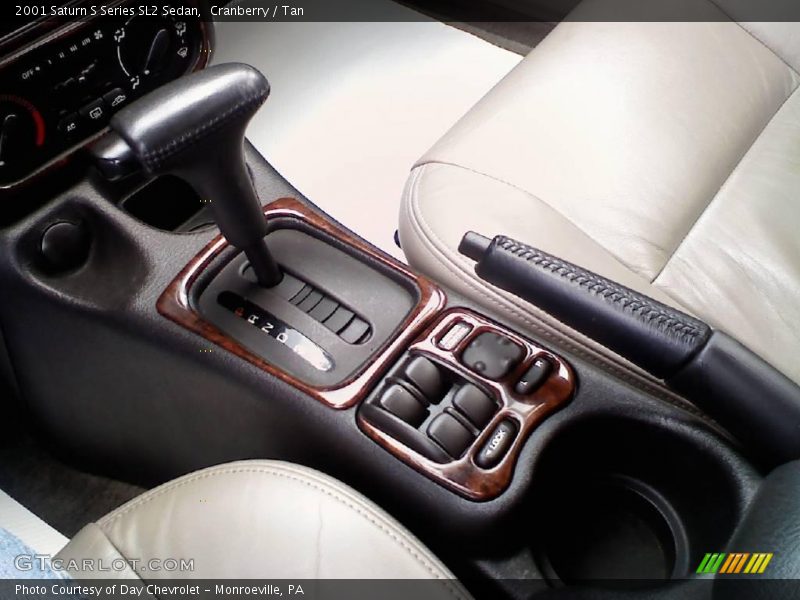 Cranberry / Tan 2001 Saturn S Series SL2 Sedan