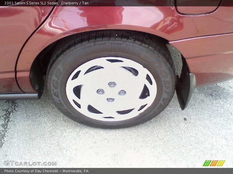 Cranberry / Tan 2001 Saturn S Series SL2 Sedan