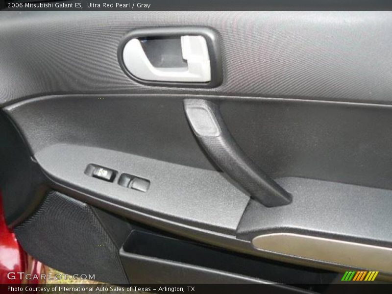 Ultra Red Pearl / Gray 2006 Mitsubishi Galant ES
