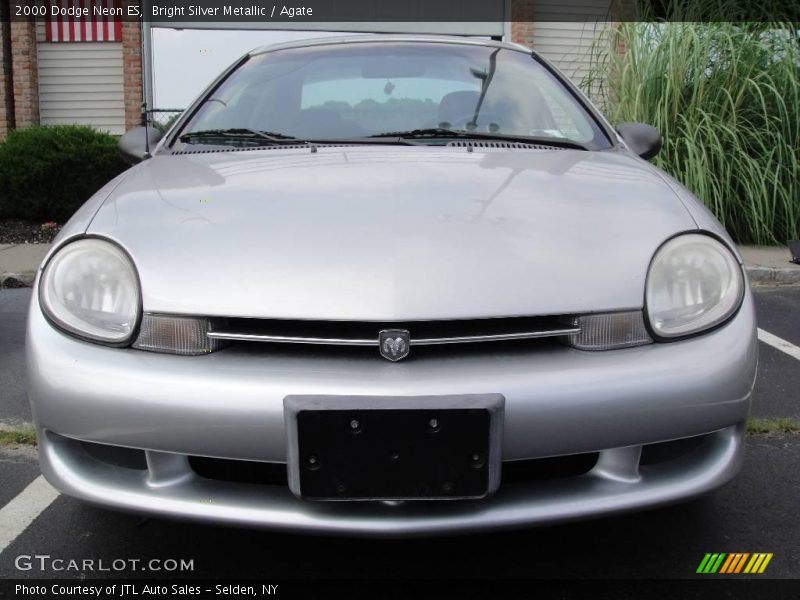 Bright Silver Metallic / Agate 2000 Dodge Neon ES