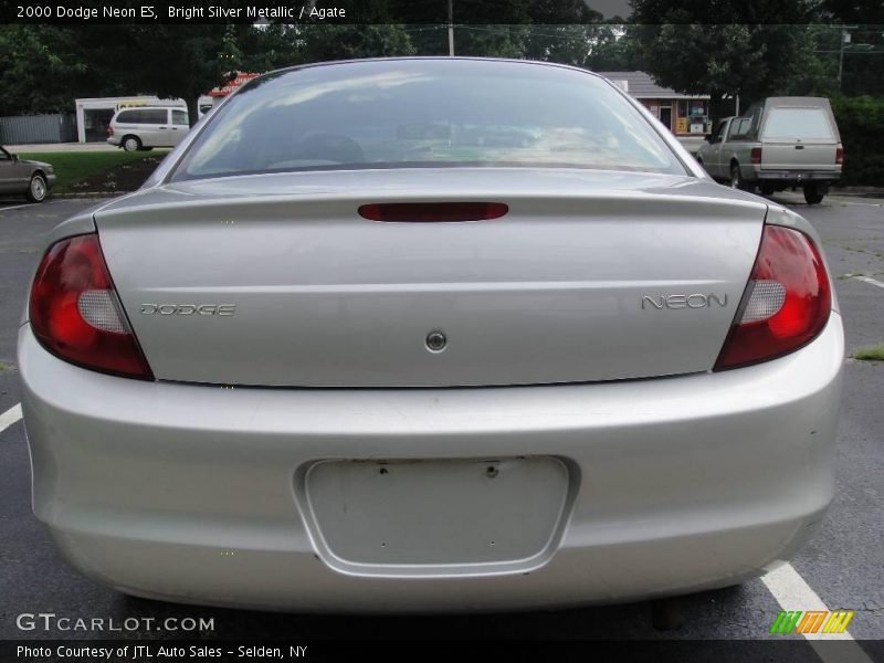 Bright Silver Metallic / Agate 2000 Dodge Neon ES