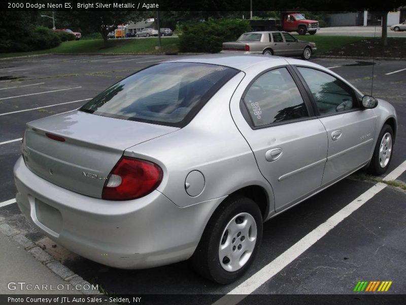 Bright Silver Metallic / Agate 2000 Dodge Neon ES