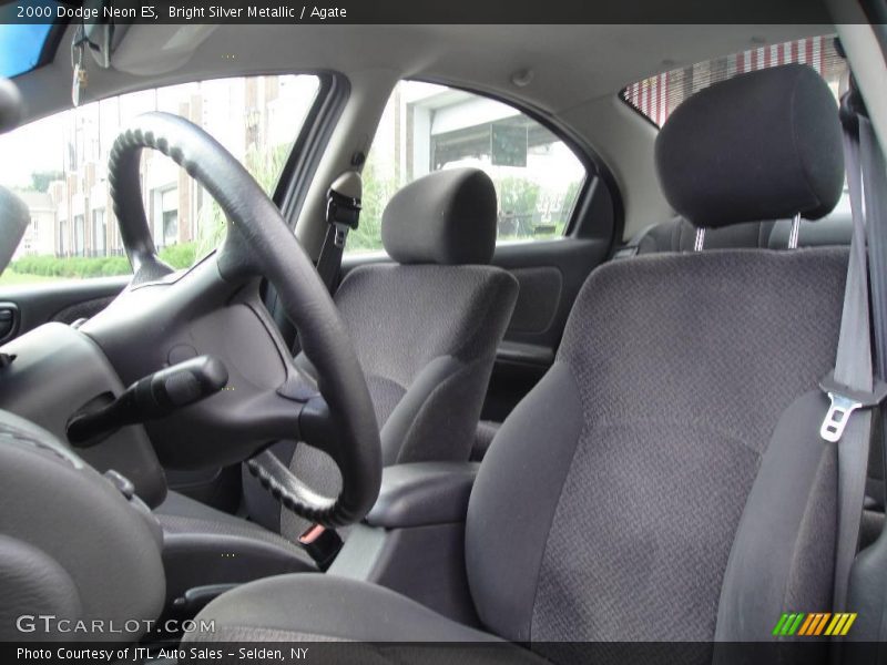 Bright Silver Metallic / Agate 2000 Dodge Neon ES