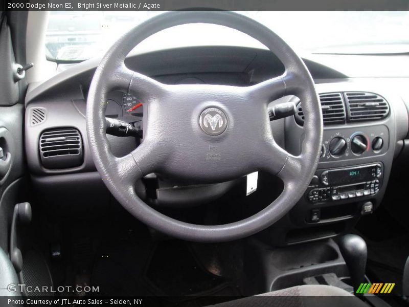 Bright Silver Metallic / Agate 2000 Dodge Neon ES