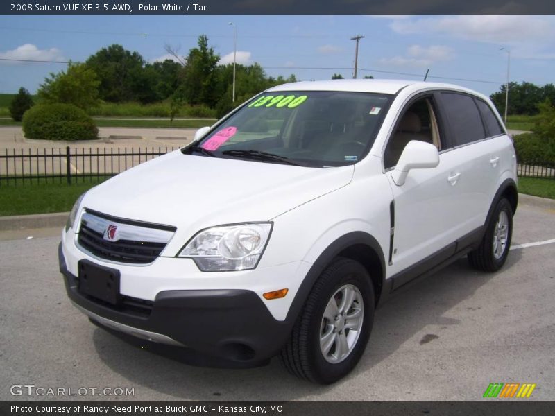 Polar White / Tan 2008 Saturn VUE XE 3.5 AWD