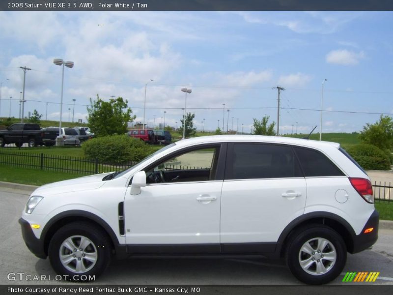Polar White / Tan 2008 Saturn VUE XE 3.5 AWD