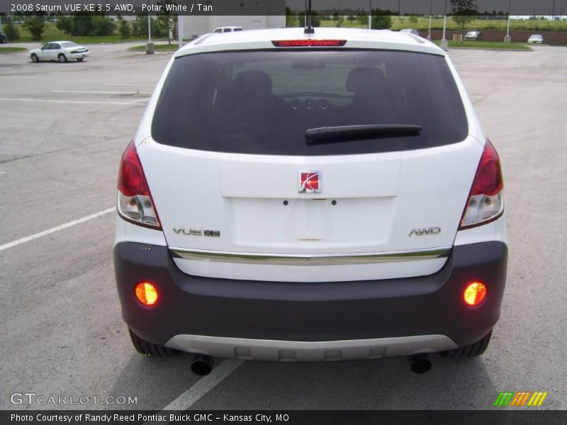 Polar White / Tan 2008 Saturn VUE XE 3.5 AWD