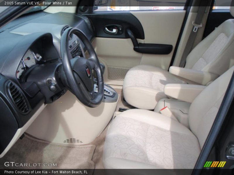 Polar White / Tan 2005 Saturn VUE V6