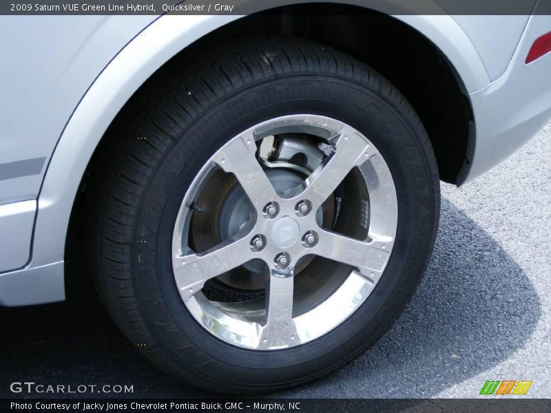 Quicksilver / Gray 2009 Saturn VUE Green Line Hybrid