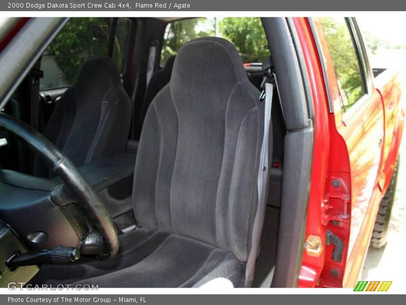 Flame Red / Agate 2000 Dodge Dakota Sport Crew Cab 4x4