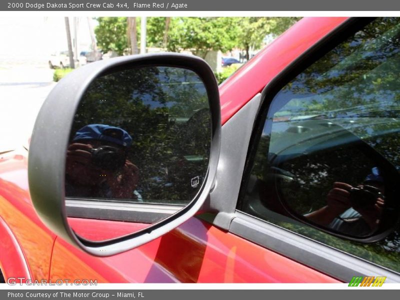 Flame Red / Agate 2000 Dodge Dakota Sport Crew Cab 4x4