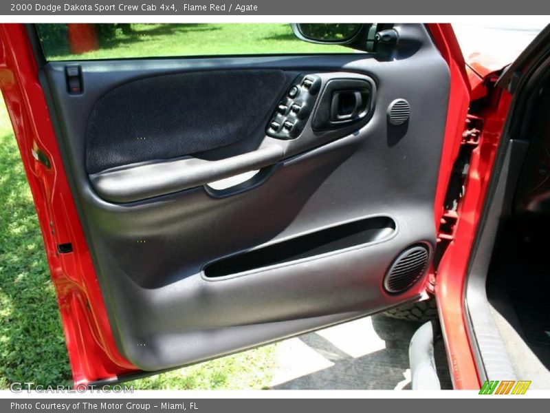 Flame Red / Agate 2000 Dodge Dakota Sport Crew Cab 4x4