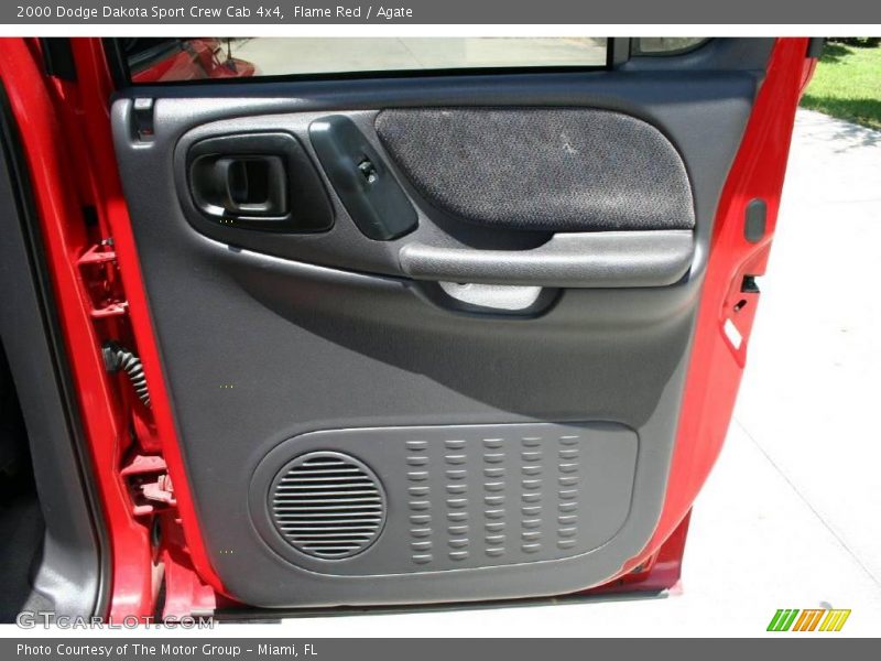 Flame Red / Agate 2000 Dodge Dakota Sport Crew Cab 4x4
