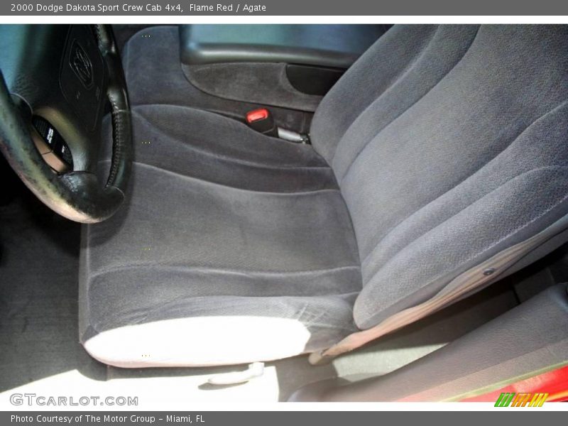 Flame Red / Agate 2000 Dodge Dakota Sport Crew Cab 4x4