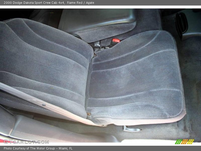 Flame Red / Agate 2000 Dodge Dakota Sport Crew Cab 4x4