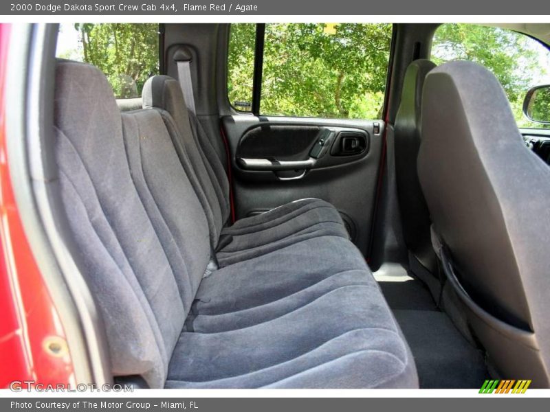 Flame Red / Agate 2000 Dodge Dakota Sport Crew Cab 4x4