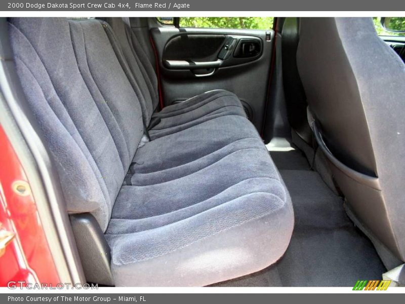 Flame Red / Agate 2000 Dodge Dakota Sport Crew Cab 4x4