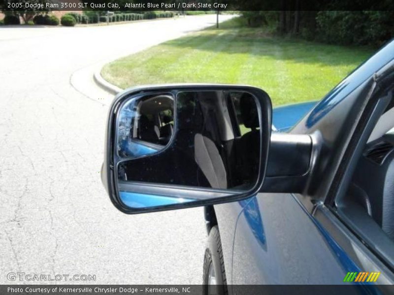 Atlantic Blue Pearl / Dark Slate Gray 2005 Dodge Ram 3500 SLT Quad Cab