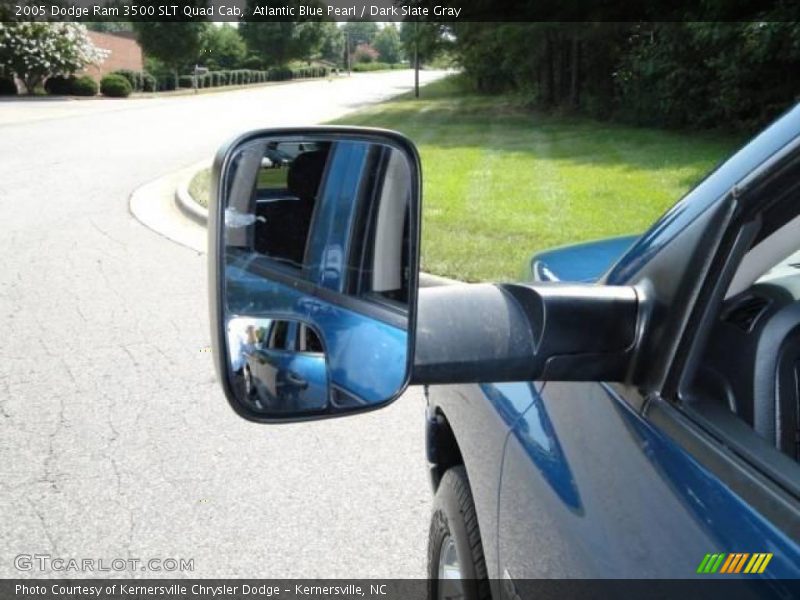 Atlantic Blue Pearl / Dark Slate Gray 2005 Dodge Ram 3500 SLT Quad Cab