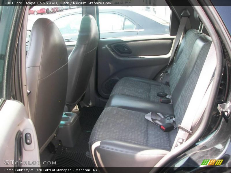 Black / Medium Graphite Grey 2001 Ford Escape XLS V6 4WD