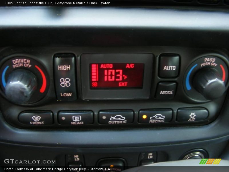 Graystone Metallic / Dark Pewter 2005 Pontiac Bonneville GXP